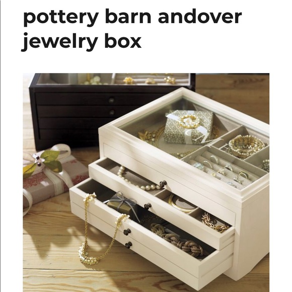 Pottery Barn Andover Jewelry Box